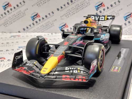 Red Bull RB19 F1 #1 (2023) - Miami GP - Max Verstappen - PILÓTÁVAL -  Burago - 1:18