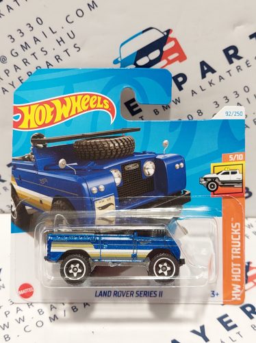 HW Land Rover Series II - kék - HW Hot Trucks 5/10 - 92/250 -  Hot Wheels - 1:64