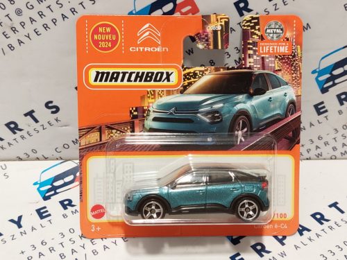 Citroen e-C4 - 2024 84/100 - bliszteres -  Matchbox - 1:64