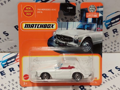 Mercedes-Benz 230 SL (1963) - 2024 86/100 - bliszteres -  Matchbox - 1:64