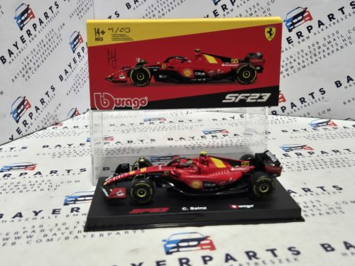 Ferrari SF-23 Team Scuderia F1 #55 (2023) - Monza - Carlos Sainz - PILÓTÁVAL -  Bburago - 1:43