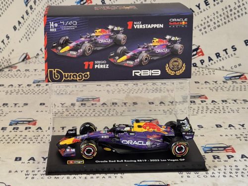 Red Bull RB19 F1 #1 (2023) - Las Vegas - Max Verstappen - PILÓTÁVAL -  Bburago - 1:43