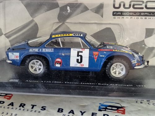 Renault A110 Alpine #5 (1973) - Portugal Rally - J.L. Therier - J. Jaubert -  Edicola - 1:24