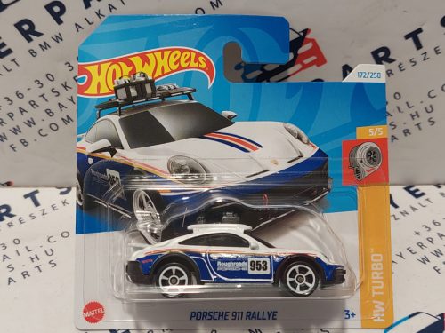 HW Porsche 911 Rallye - HW Turbo 5/5 - 172/250 -  Hot Wheels - 1:64