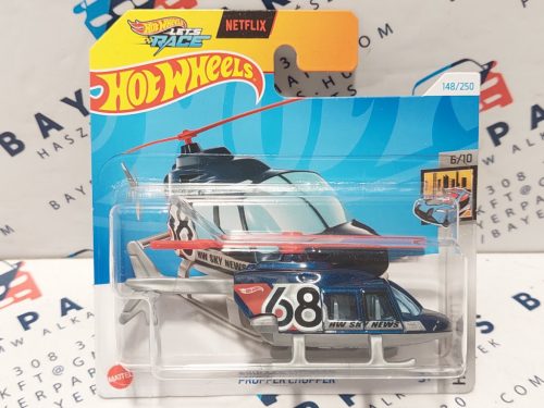 HW Propper Chopper - HW Metro 6/10 - 148/250 -  Hot Wheels - 1:64