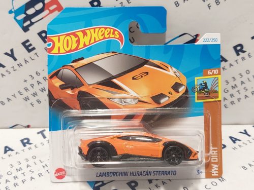 HW Lamborghini Huracan Sterrato - HW Dirt 6/10 - 222/250 -  Hot Wheels - 1:64