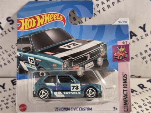 HW Honda Civic Custom (1973) - HW Dirt 4/5 - 90/250 -  Hot Wheels - 1:64