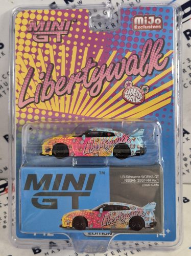 Mijo Exclusive - LB-Silhouette Works GT - Nissan 35GT-RR Ver.1 - LBWK KUMA #742 -  Mini GT - 1:64