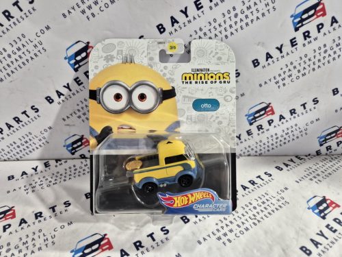 Hot Wheels Minyonok - Minions - Gru - Otto -  Hot Wheels - 1:64