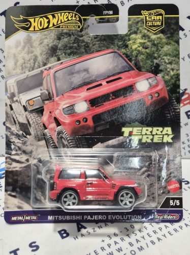 Hot Wheels Premium - Car Culture Terra Trek - Mitsubishi Pajero Evolution -  Hot Wheels - 1:64