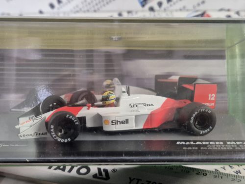 McLaren MP4/4 F1 #12 (1988) - San Marino GP - Ayrton Senna - PILÓTÁVAL -  Edicola - 1:43