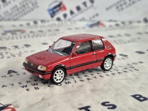 Peugeot 205 GTI 1.9 (1988) - piros -  Norev - 1:54 