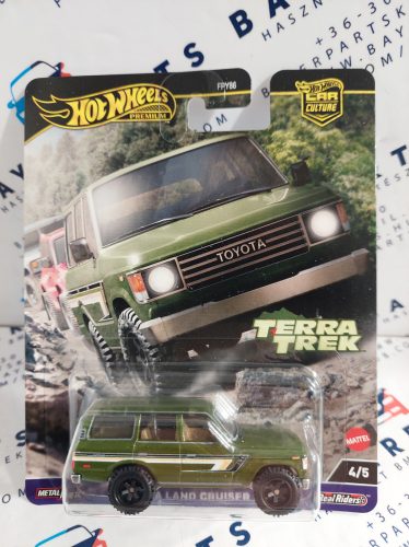 Hot Wheels Premium - Car Culture Terra Trek - Toyota Land Cruiser FJ60 -  Hot Wheels - 1:64