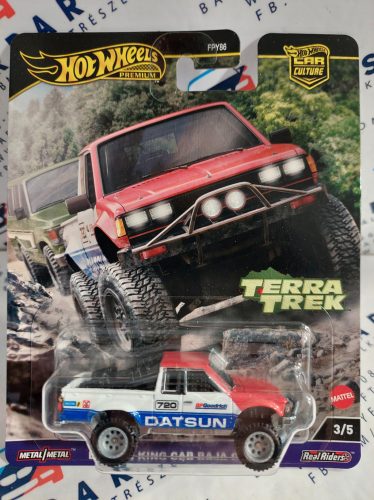 Hot Wheels Premium - Car Culture Terra Trek - Datsun King Cab Baja Custom -  Hot Wheels - 1:64