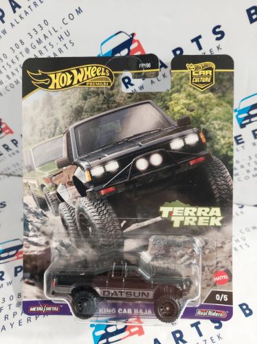 Hot Wheels Premium - Car Culture Terra Trek - Datsun King Cab Baja Custom - CHASE CAR -  Hot Wheels - 1:64