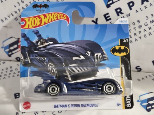 Hot Wheels Batman & Robin Batmobile - Batman 2/5 - 54/250 -  Hot Wheels - 1:64