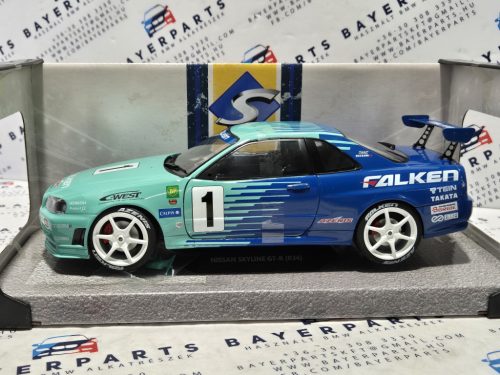 Nissan Skyline GT-R (R34) - Falken -  Solido - 1:18