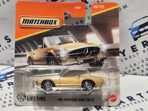 Mercedes Benz 230 SL (1963) - 46/125 - bliszteres  -  Matchbox - 1:64