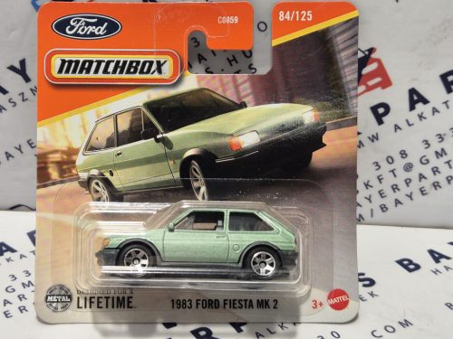 Ford Fiesta MK 2 (1983) - 84/125 - bliszteres -  Matchbox - 1:64