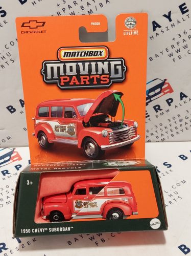 Matchbox Moving Parts - 1950 Chevy Suburban -  Matchbox - 1:64