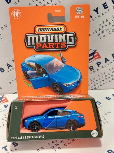 Matchbox Moving Parts - 2022 Alfa Romeo Stelvio -  Matchbox - 1:64