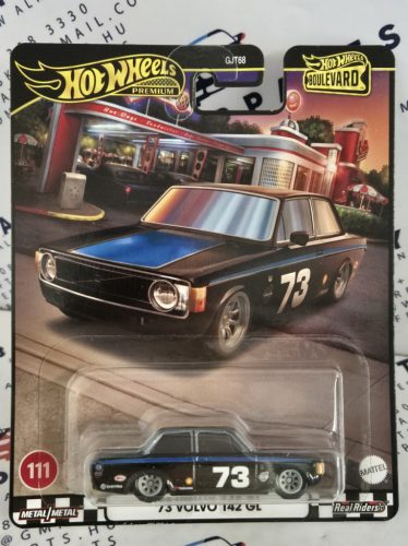 Hot Wheels Premium - Boulevard - '73 Volvo 142 GL -  Hot Wheels - 1:64