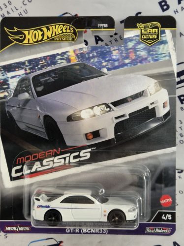 Hot Wheels Premium - Car Culture - Modern Classics - Nissan Skyline GT-R (BCNR33) -  Hot Wheels - 1:64