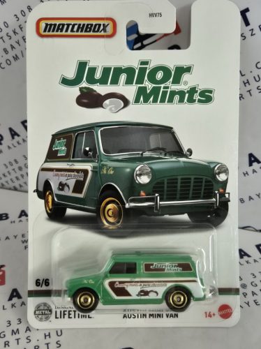 Matchbox Candy - Austin Mini Van - 6/6 - hosszú kártyás -  Matchbox - 1:64