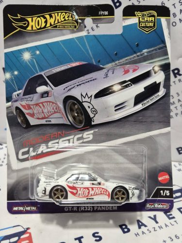 Hot Wheels Premium - Car Culture - Modern Classics - Nissan Skyline GT-R (R32) Pandem -  Hot Wheels - 1:64