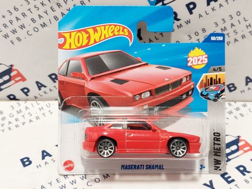 Hot Wheels Maserati Shamal - HW Metro  4/5 - 58/250  -  Hot Wheels - 1:64